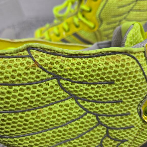 Adidas JS Jeremy Scott Mesh Wings 2.0 Neon Green High Top Sneaker Mens 11 M20654 - Picture 14 of 16